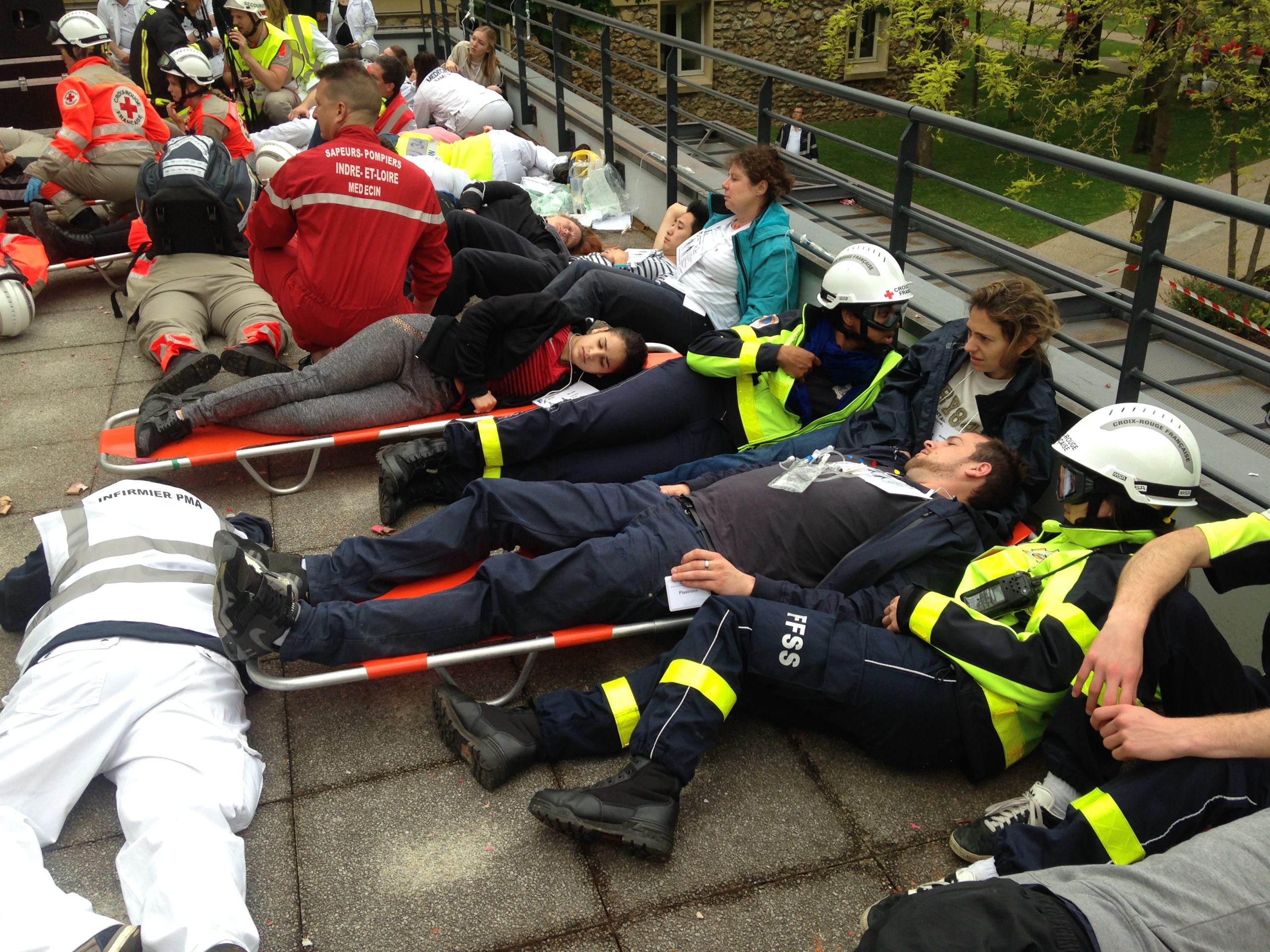 Photo illustrant la pratique du DIU Médecine de catastrophe et situations sanitaires exceptionnelles Bourgogne Franche-Comté